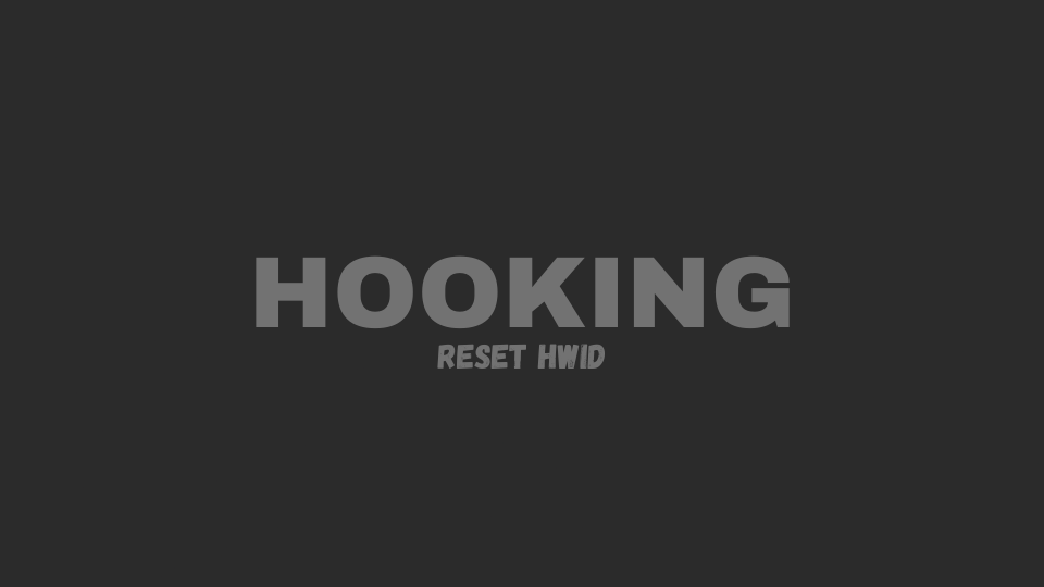Reset HWID